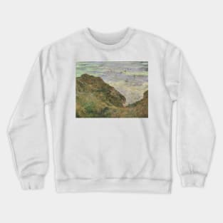 View over the Sea by Claude Monet Crewneck Sweatshirt